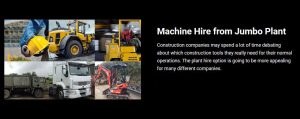 Plant machinery hire